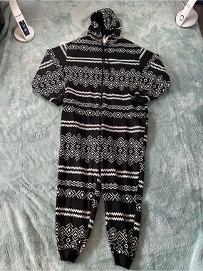 Woman’s Christmas Onesie with Hood
